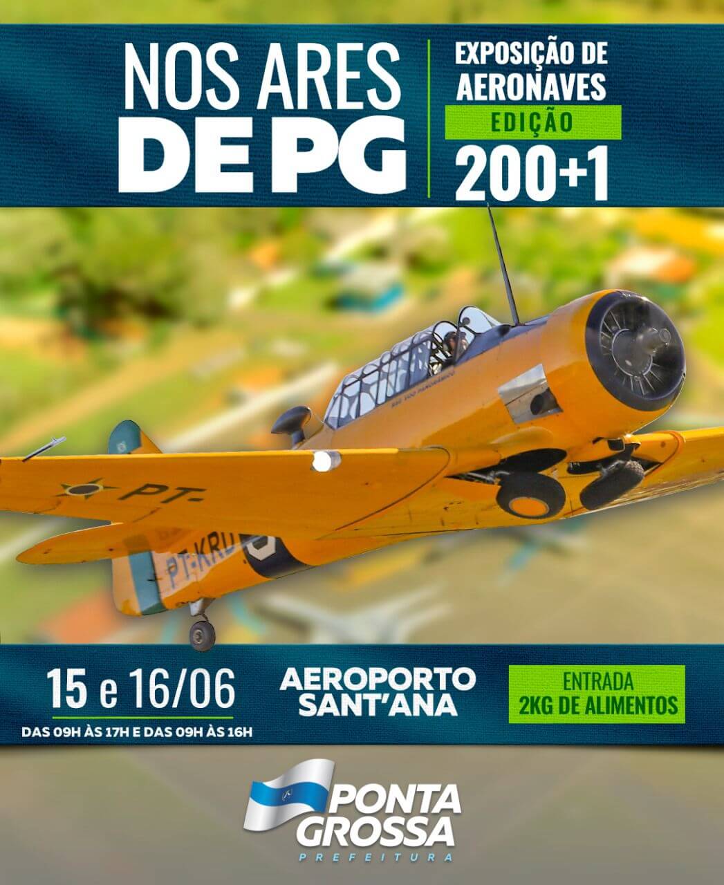“Nos Ares de PG” prepara nova exposição no Aeroporto Sant’Ana