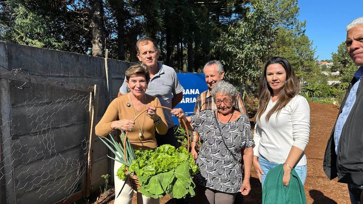 Prefeitura de Ponta Grossa reinaugura programa de Hortas Comunitárias