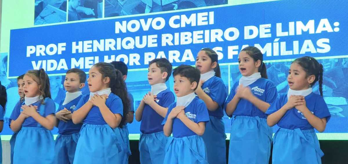 Elizabeth entrega novo CMEI para 130 crianças no Recanto Brasil