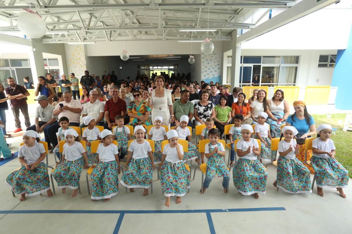 Prefeitura inaugura CMEI na Colônia Dona Luiza