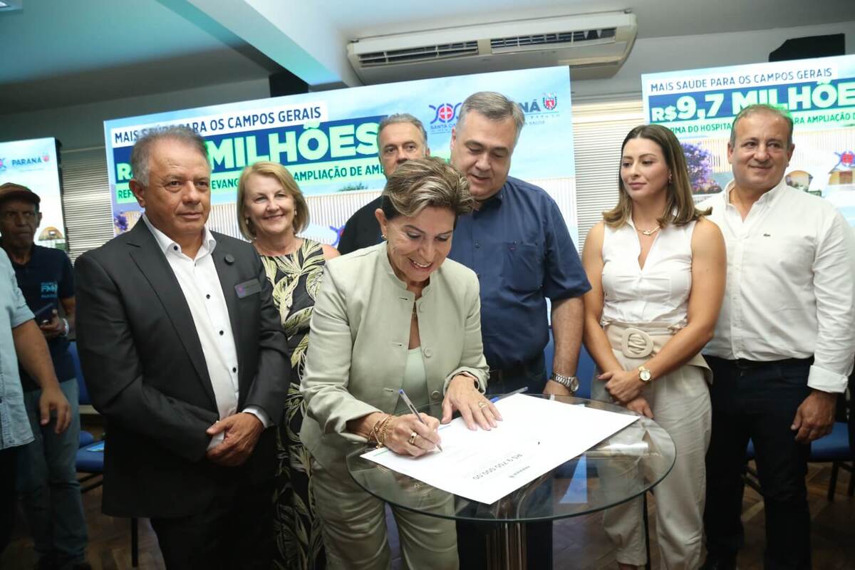 Elizabeth destaca união de esforços para obras do novo ambulatório oncológico em PG