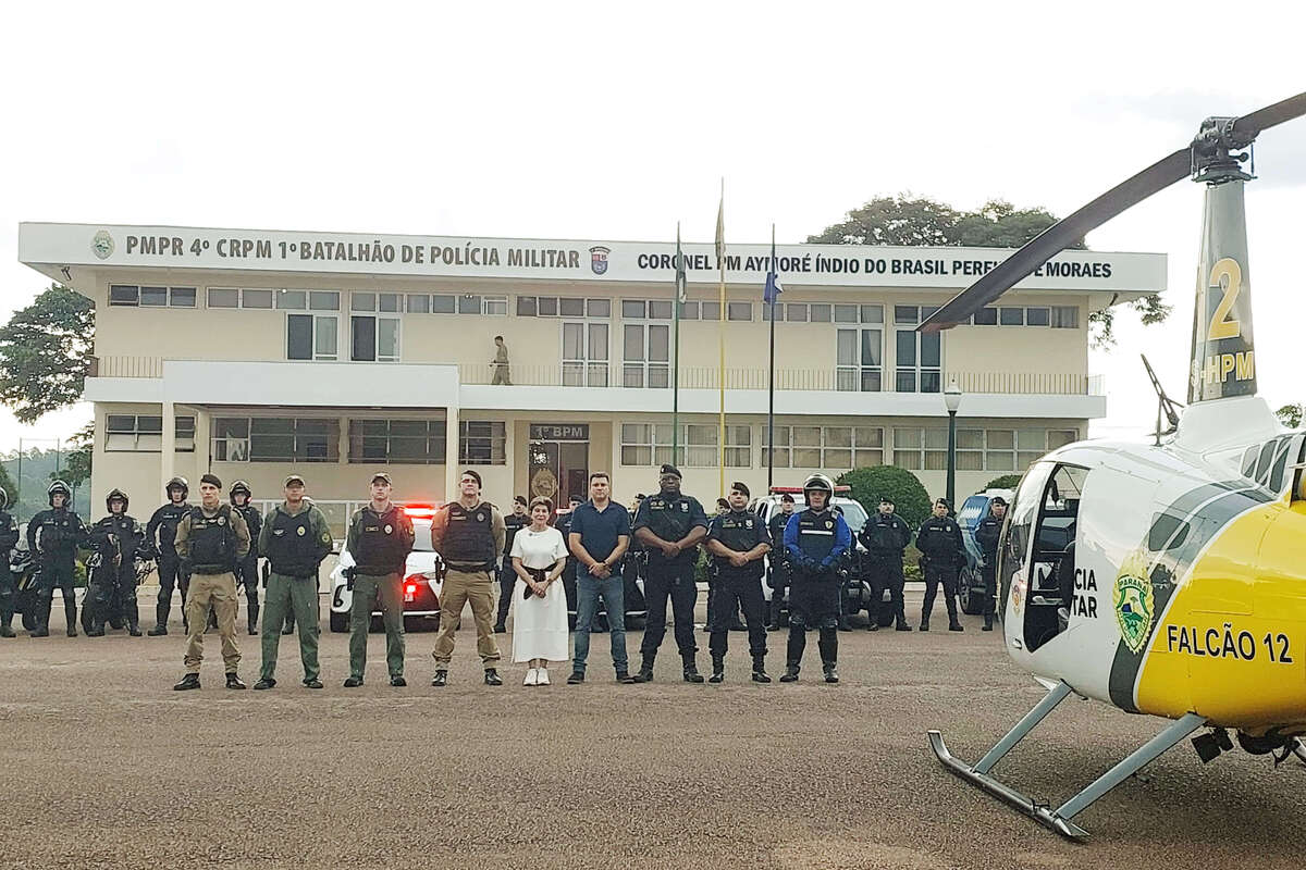 Operação Saturação integra forças de segurança de Ponta Grossa