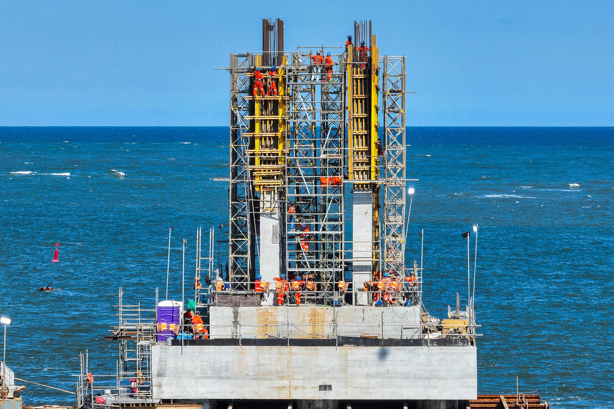 Governo do Estado divulga novas imagens da obra da Ponte de Guaratuba